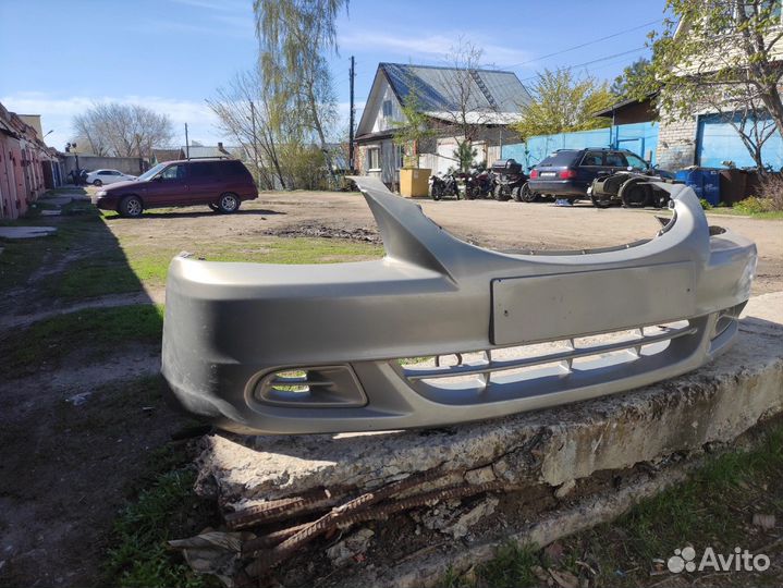 Бампер передний на hyundai accent