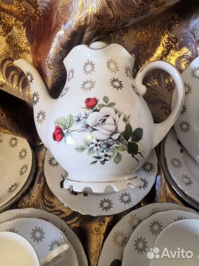 Японский набор сервиз розы Япония