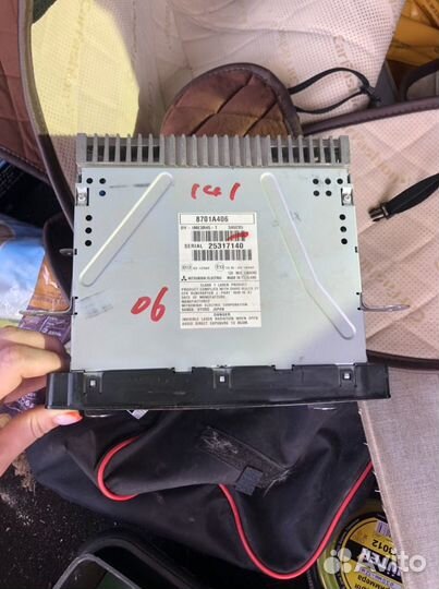 Магнитола на mitsubishi outlander 3