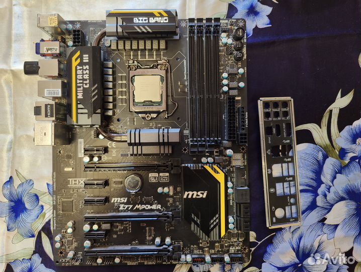 Msi z77 mpower + i5 3570K