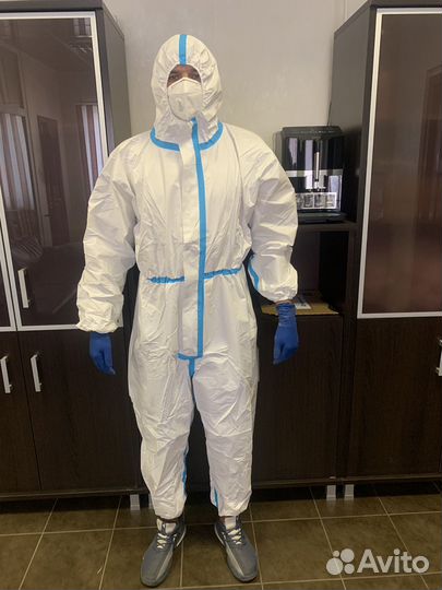 Комбинезон защитный мембрана аналог тайвек