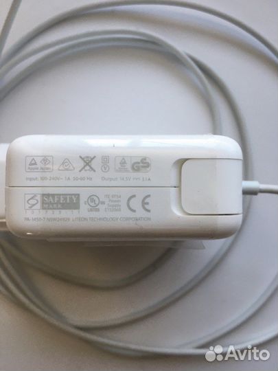 Apple MagSafe Power Adapter 45W A1374 (Оригинал)