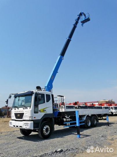 Услуги кран манипулятора Daewoo Novus (дэу новус)