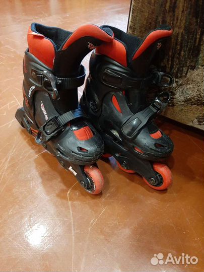Роликовые коньки детские раздвижные