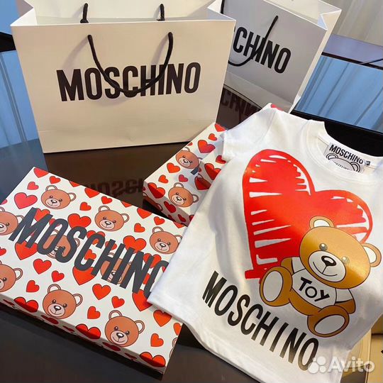 Футболка для девочки Moschino 110-140