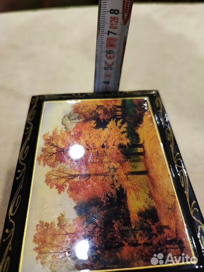 Шкатулка для украшений лакированная