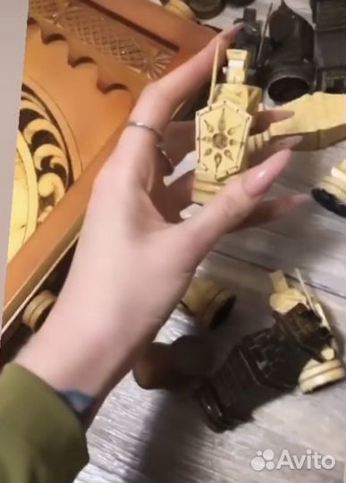 Нарды ручной работы