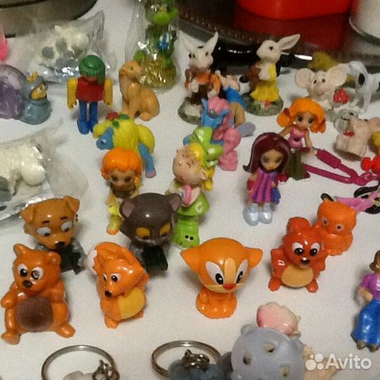 Игрушки и фигурки из киндера.Разные