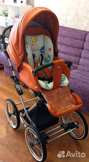 Коляска 2в 1 Lonex king collection (лонекс кинг)