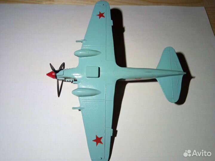 Модель военного самолёта Миг СССР, игрушка