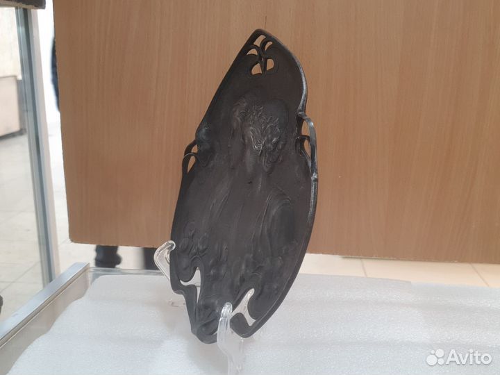 Панно модерн Девушки и цветы настурции до 1917