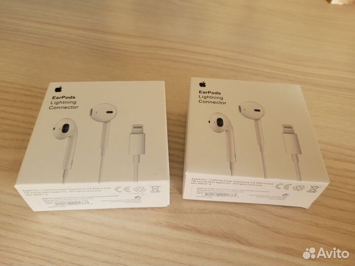 Наушники проводные для iPhone (lighting)
