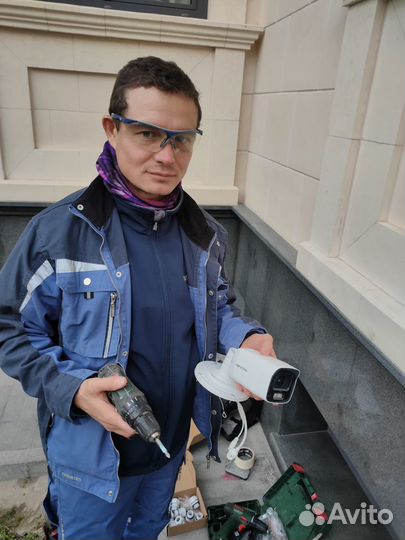 Установка видеонаблюдения