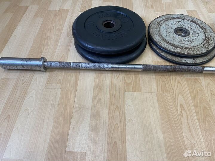 Штанга гриф блины