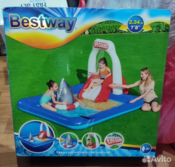 Надувной игровой центр бассейн