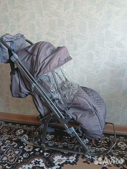 Детские санки коляска