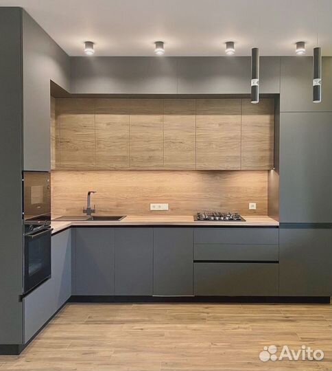 Кухни в стиле лофт от производства