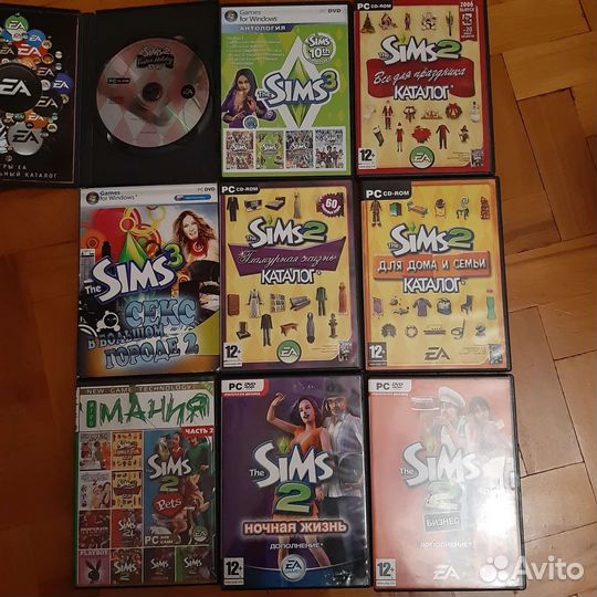 Компьютерная игра sims, sims2, sims3