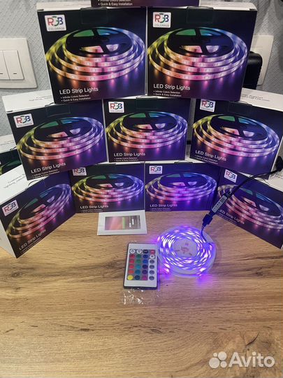 Лента светодиодная 5050 Bluetooth и пульт