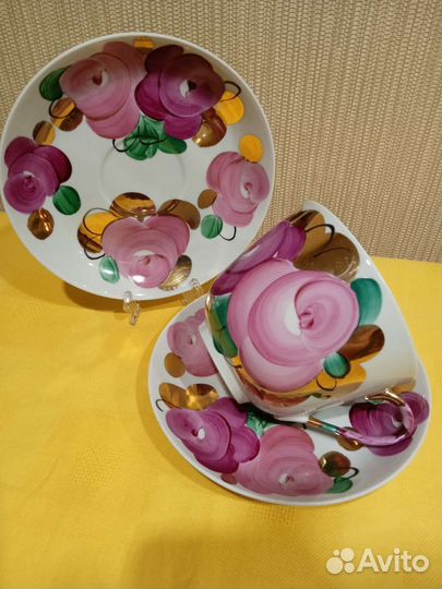 Чайная пара гигант,Дулево