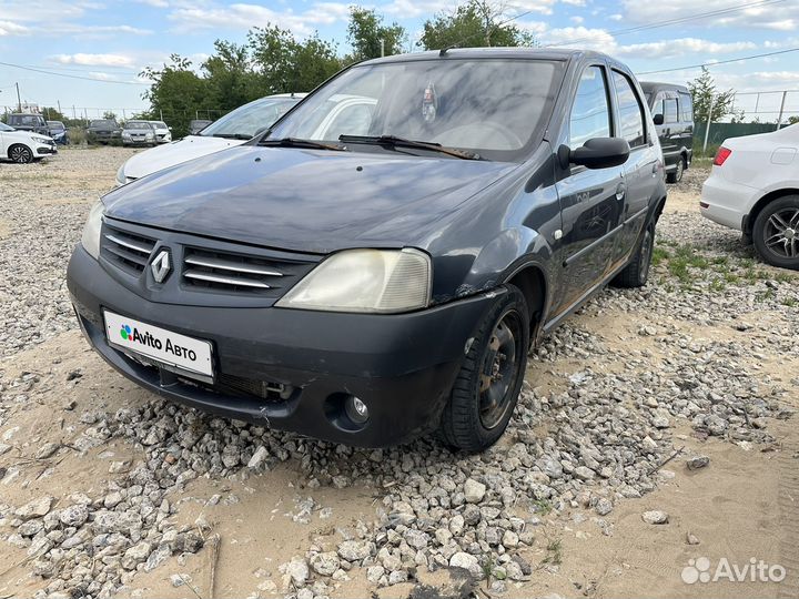 Renault Logan 1.6 МТ, 2007, 300 000 км