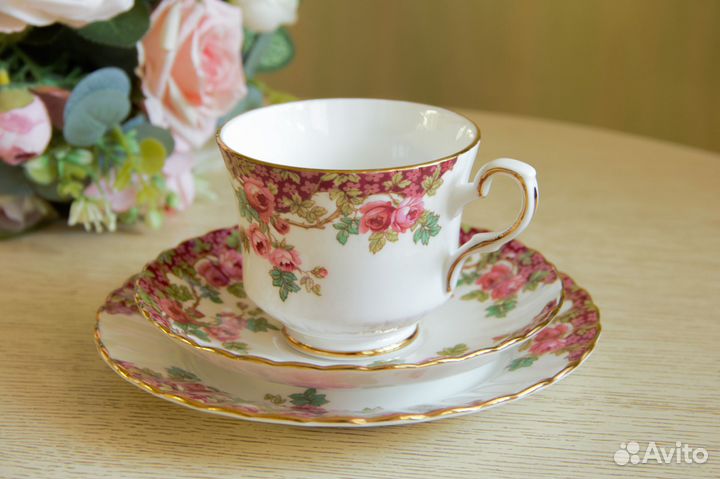 Чайное трио Англия винтаж редкий