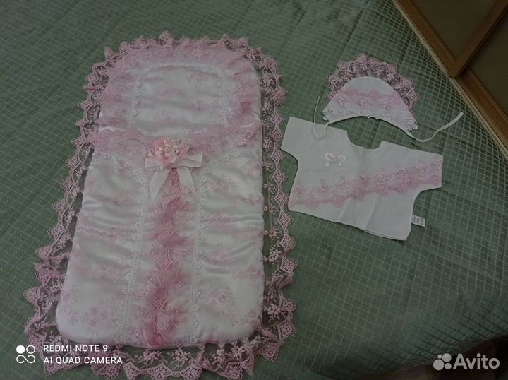 Конверт для девочки демисезонный