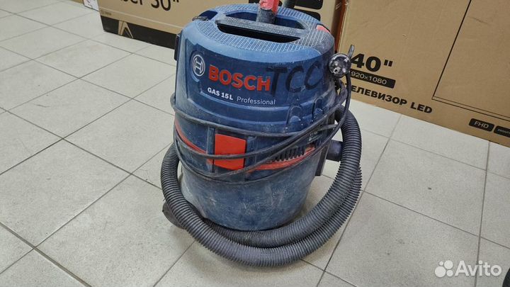Строительный пылесос Bosch GAS 15 L