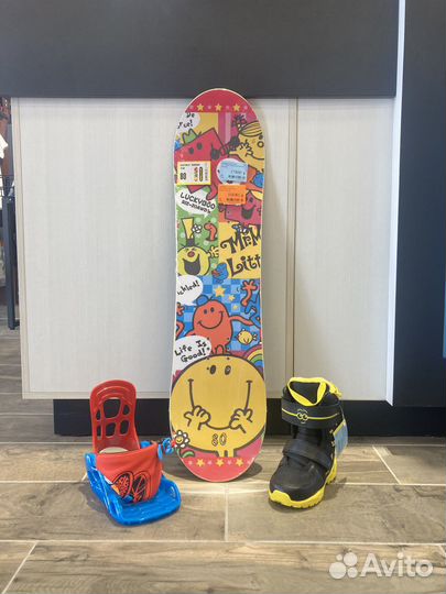 Сноуборд детский luckyboo playground