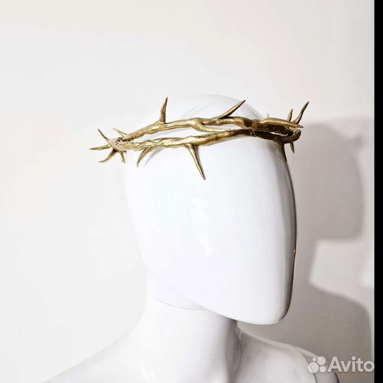Терновый венец венок золотой для