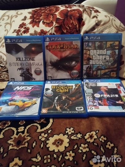 Диски Sony PS4