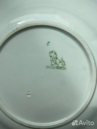 Тарелка старинная 1927-1937гг