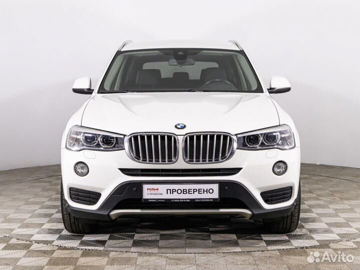 BMW X3 3.0 AT, 2015, 155 082 км