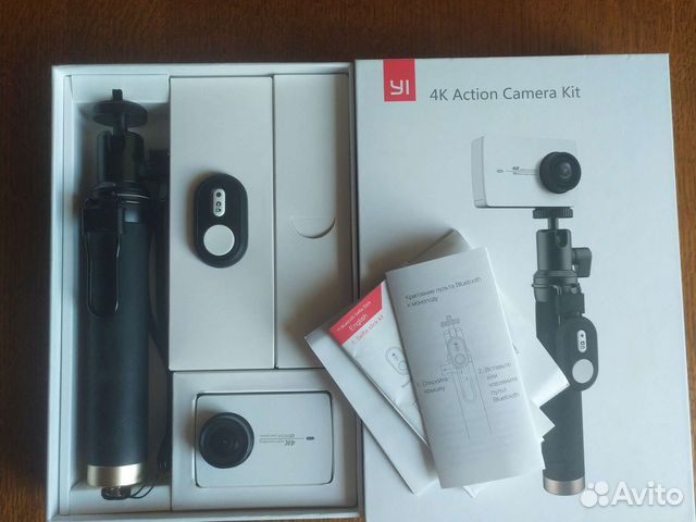 Экшен камера xiaomi yi 4к