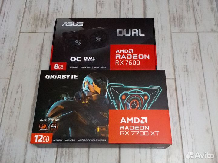 Видеокарта Gigabyte AMD Radeon RX 7700XT, 7600