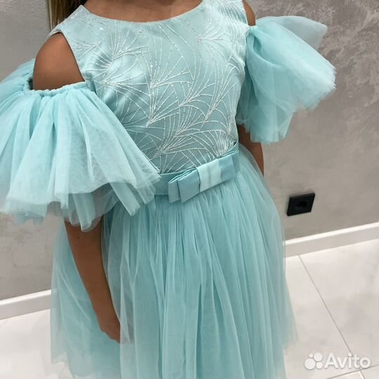 Вечернее платье для девочки 134