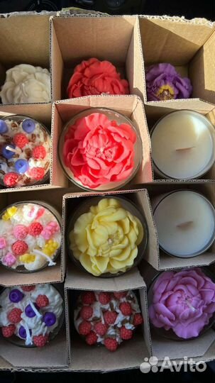 Свечи декоративные ароматизированые