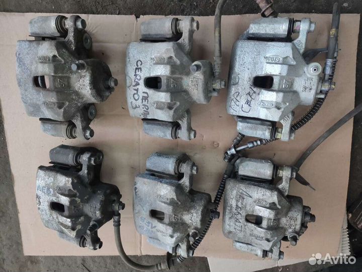 Суппорт тормоза передний Kia Cerato 3 YD 2012-20