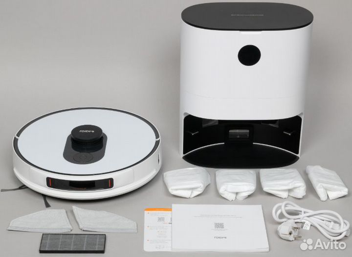 Робот-пылесос со станцией самоочистки Roidmi Eve M