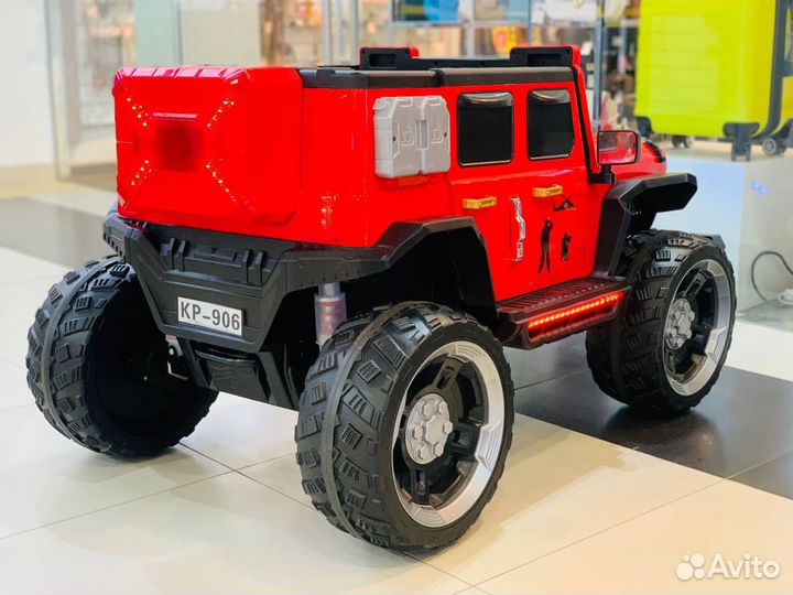 Электромобиль детский Jeep полный привод