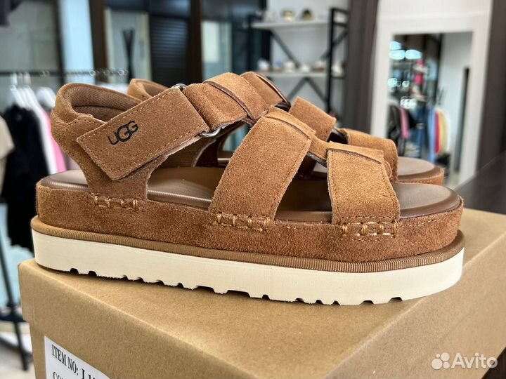 Сандали UGG натуральная замша