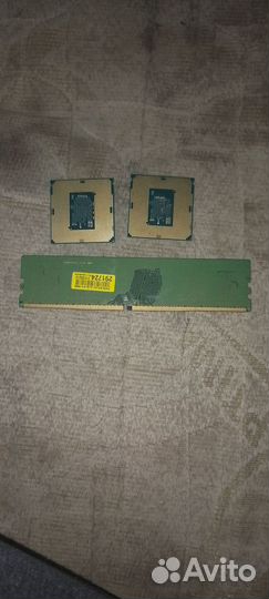 Процессор 1151 + Оперативная память ddr4 4gb