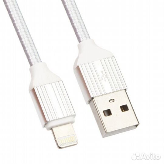 Блок питания ldnio USB 3.0А QC3.0+Lightning белый