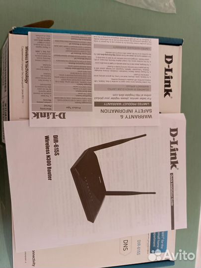 Wi-Fi роутер D-link DIR-615S