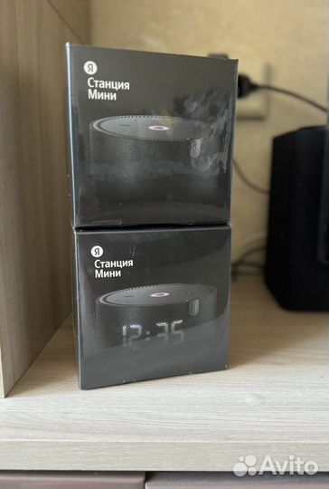 Яндекс станция мини с часами (и без)