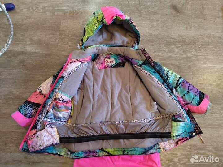 Зимний костюм для девочки 104