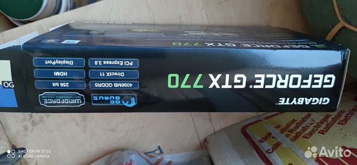 Видеокарта nvidia geforce gtx 770 4 gb