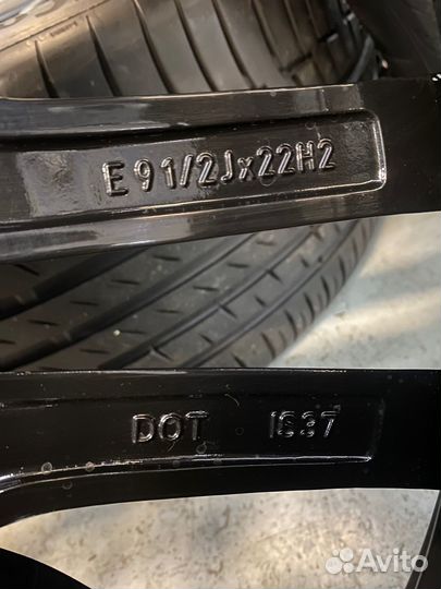 Колеса R22 оригинал BMW X5 G05 X6 G06 стиль 742M