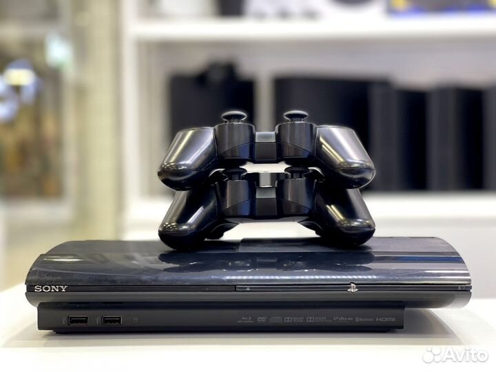 Sony PS3 SS 500GB +прошита много игр