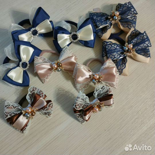 Резинки для волос ручной работы